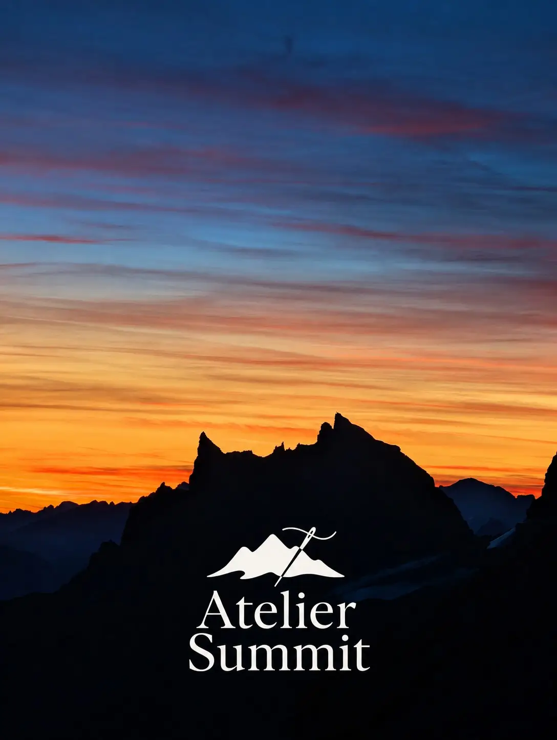 Bergkulisse im farbigen Morgenlicht – Atelier Summit in Engelberg